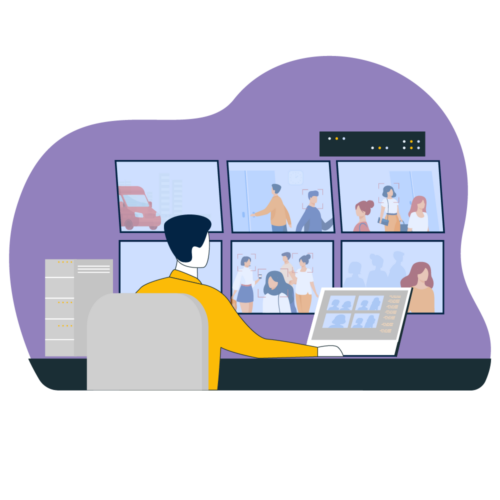 Монтаж систем видеонаблюдения